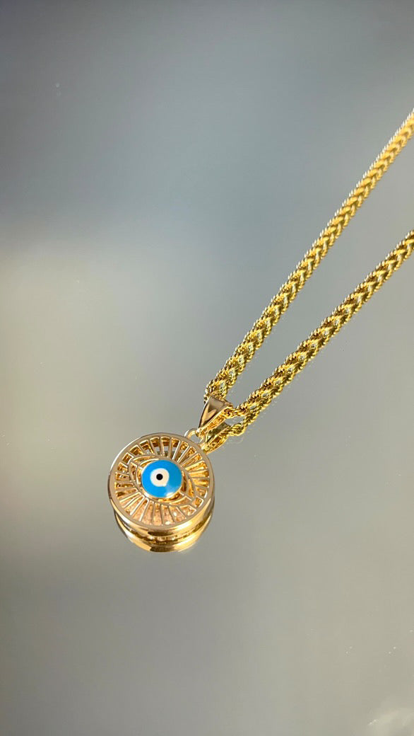 Evil eye necklace