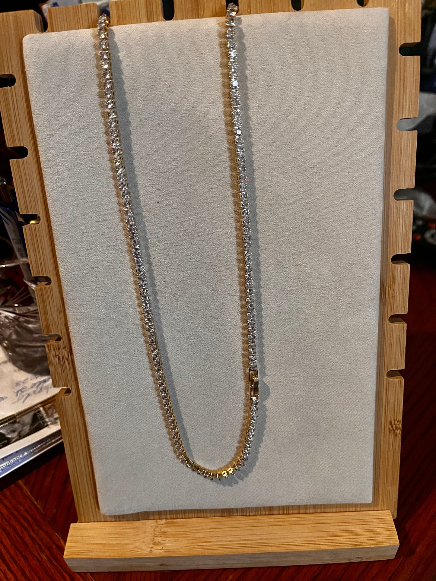 Tennis necklace