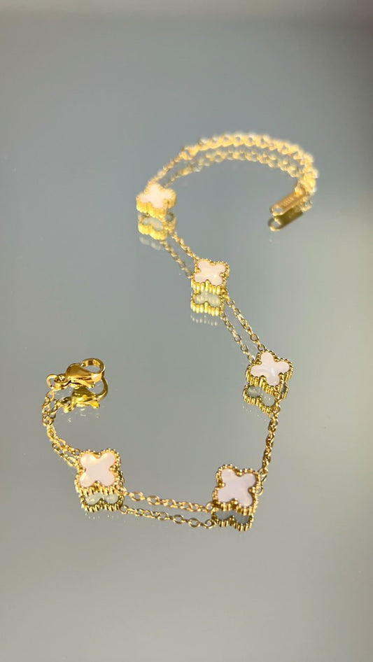 White clover bracelet