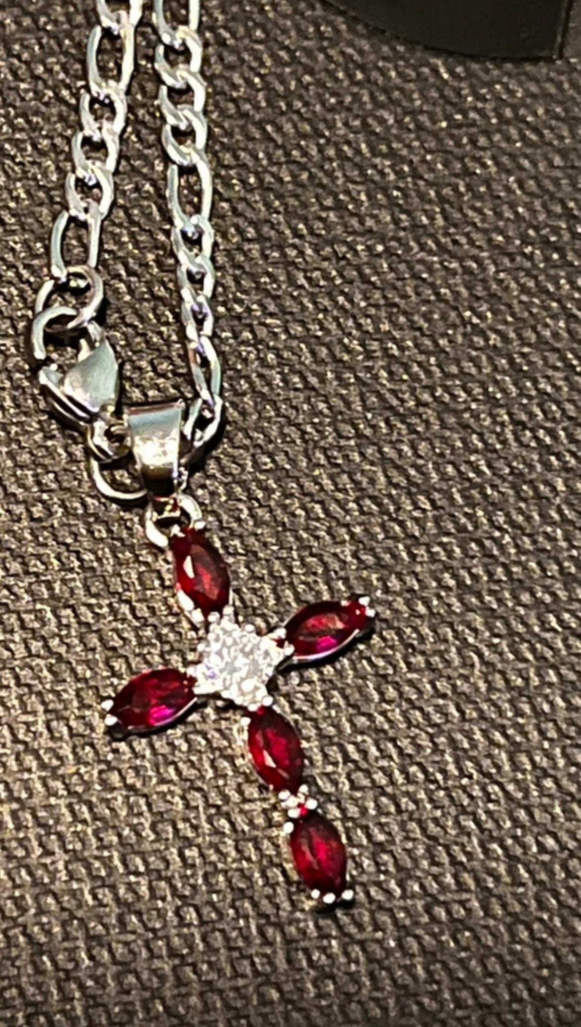 Red silver cross