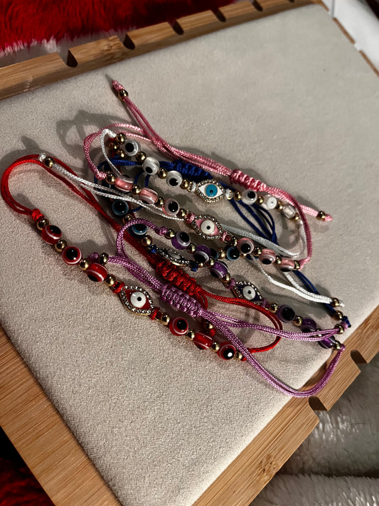 Evil eye bracelet