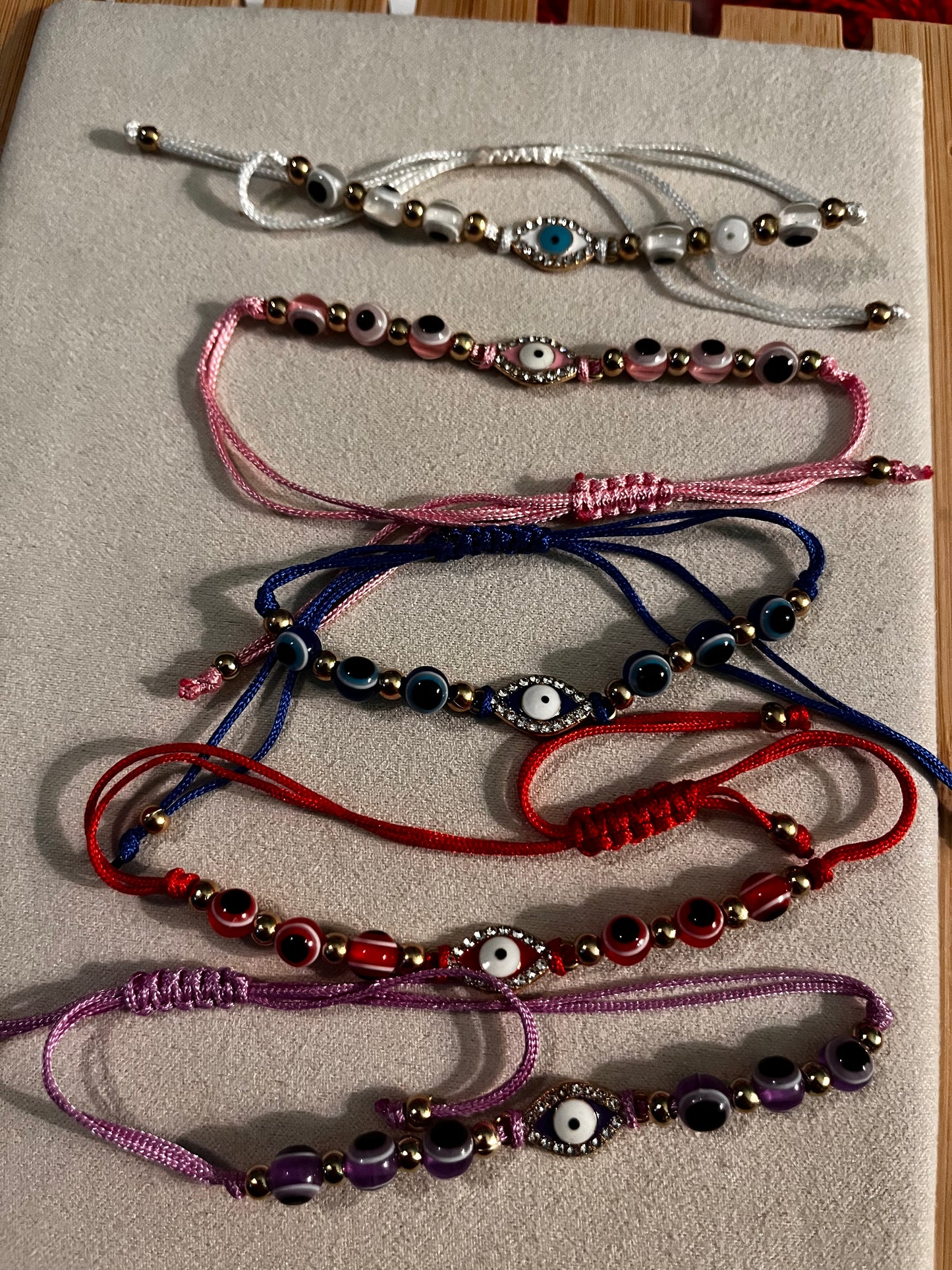 Evil eye bracelet
