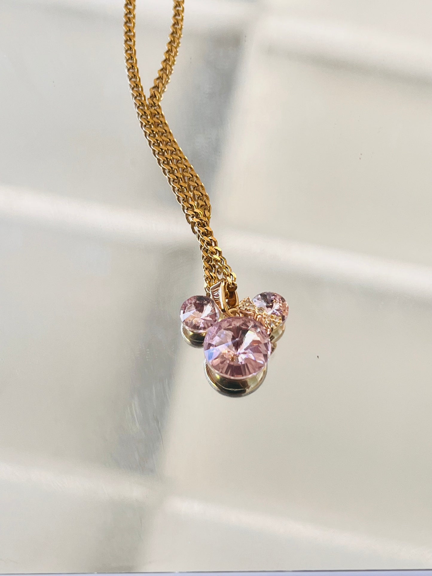 Minnie Mouse necklace